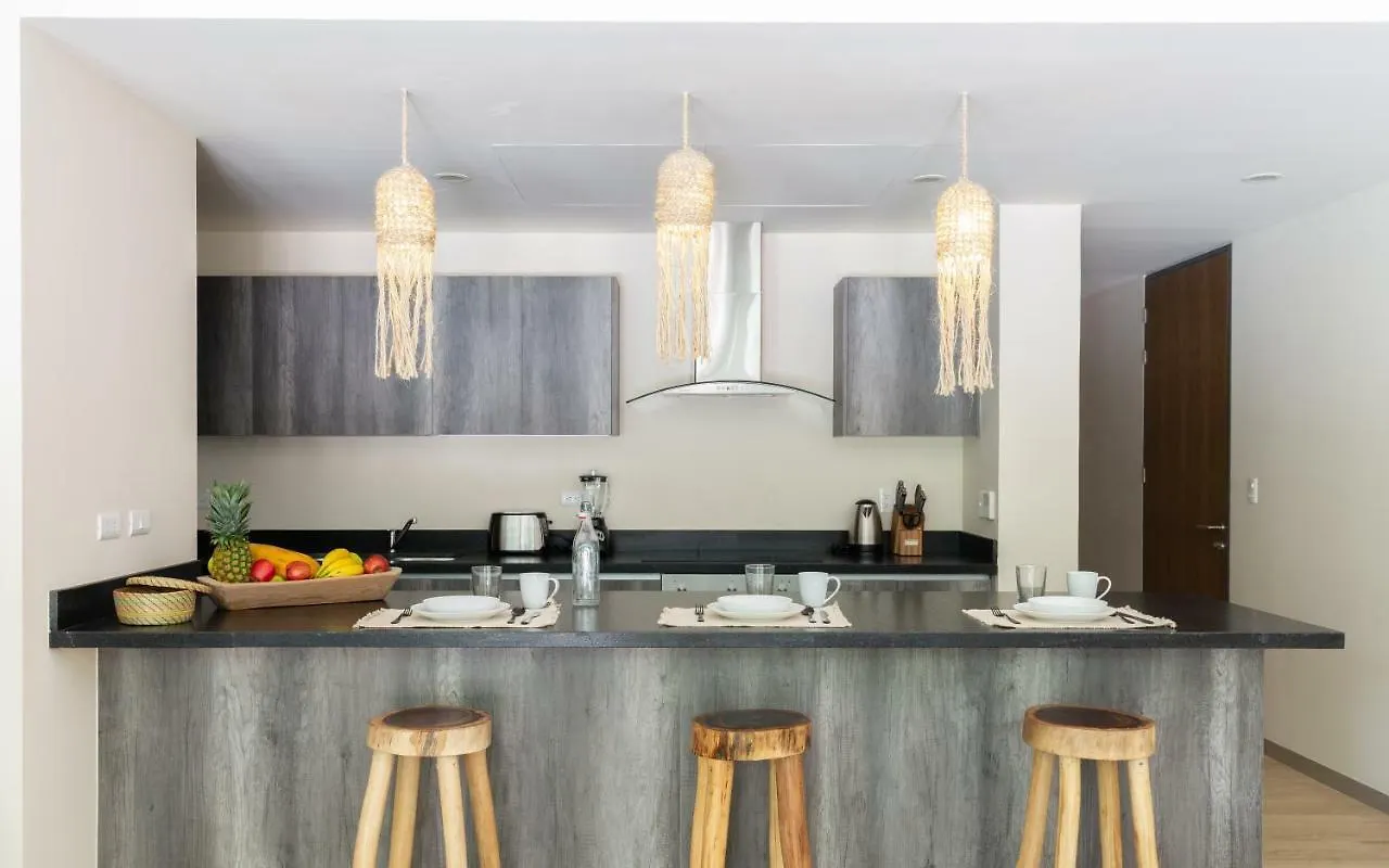 公寓式酒店 Attha Cenote Luxury Condo 图卢姆
